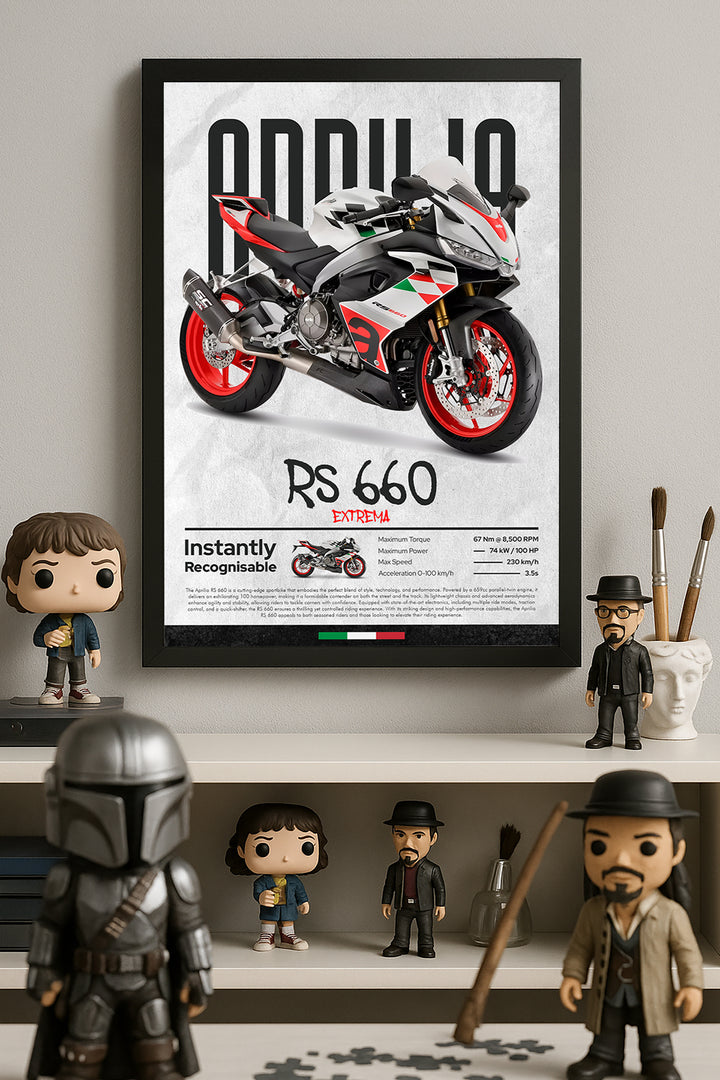Aprilia RS 660 Extrema - tablo