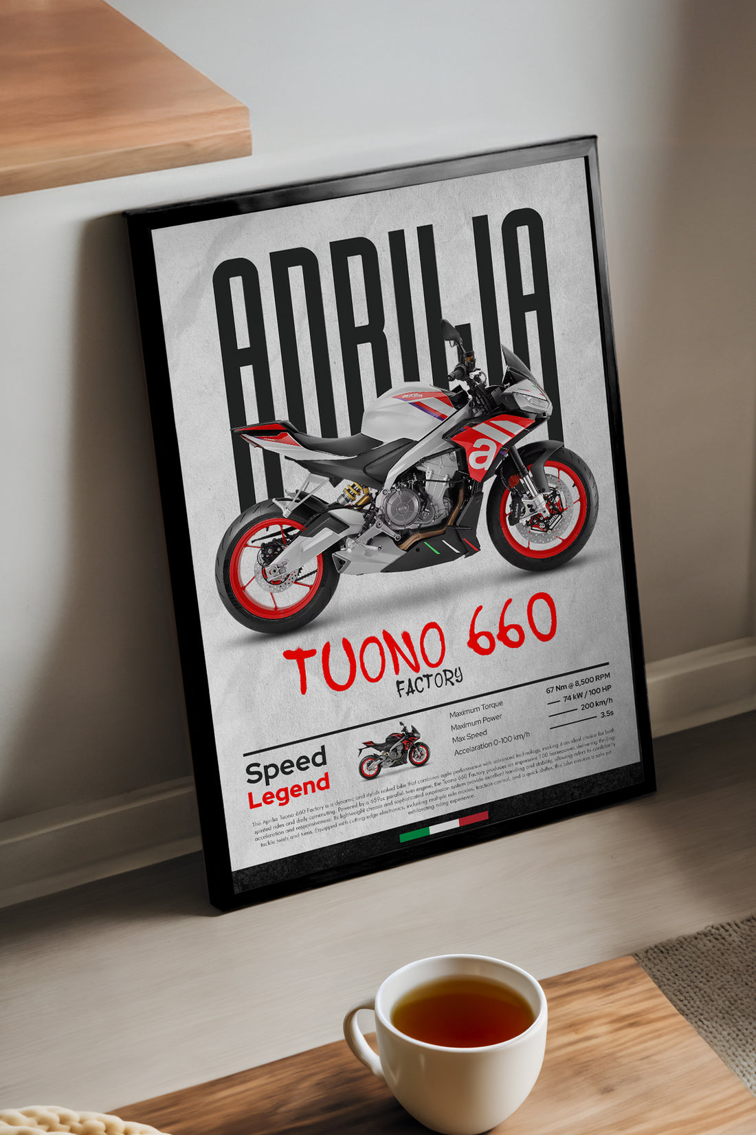 Aprilia Tuono 660 Factory Factory - tablo