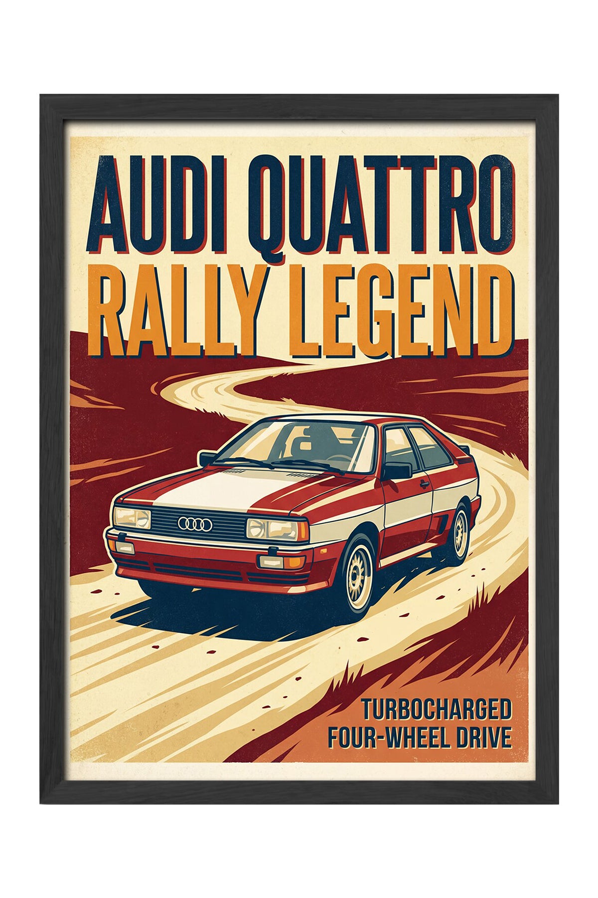 Audi Quattro - tablo