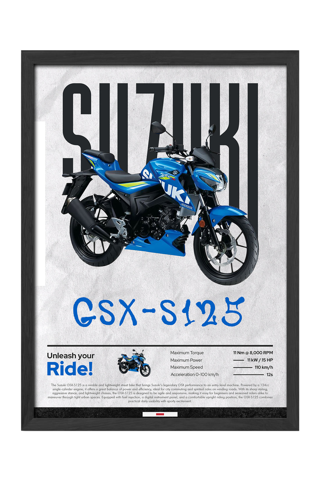 Suzuki GSX-S 125 - tablo