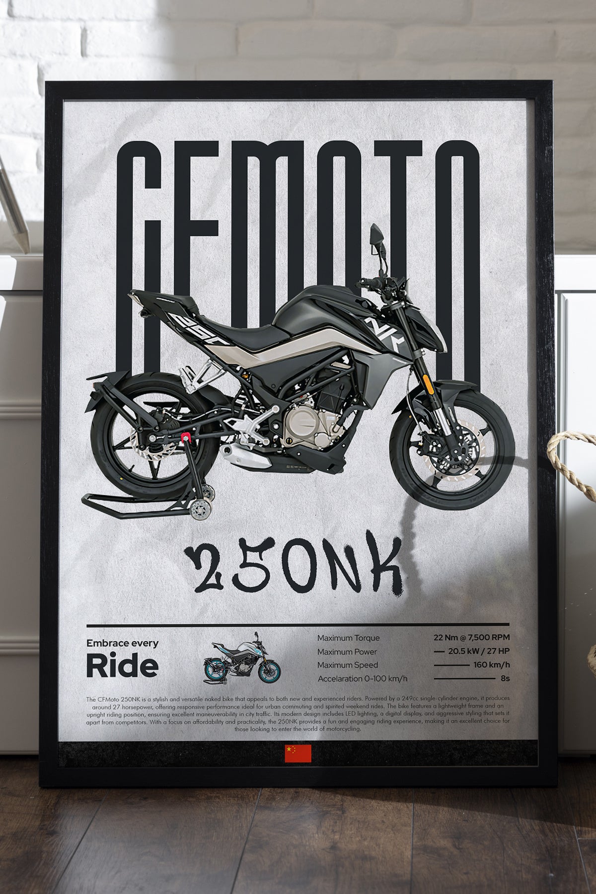 CFMOTO 250 NK Siyah
