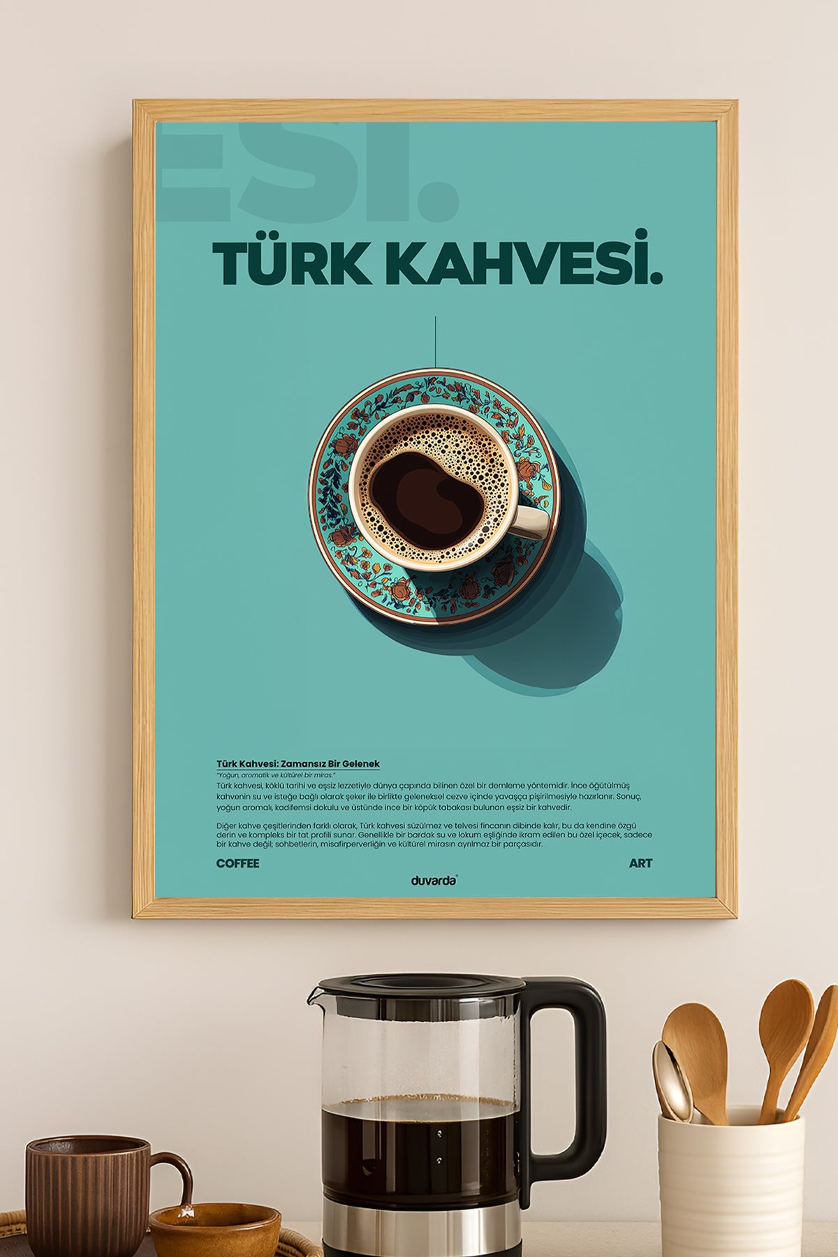 Türk Kahvesi Kahve - tablo