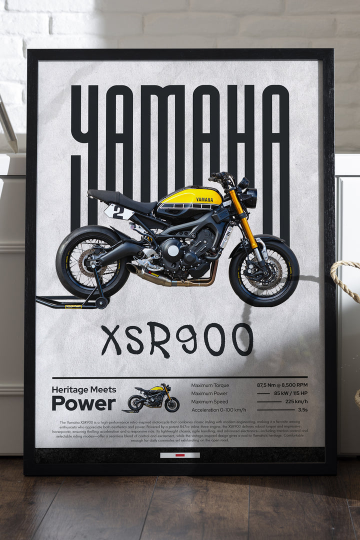 Yamaha XSR 900 - tablo