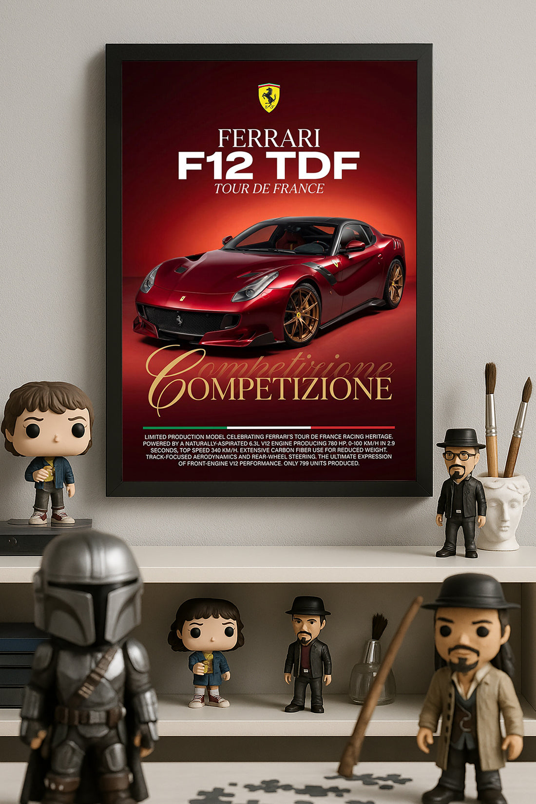Ferrari F12 TDF - tablo