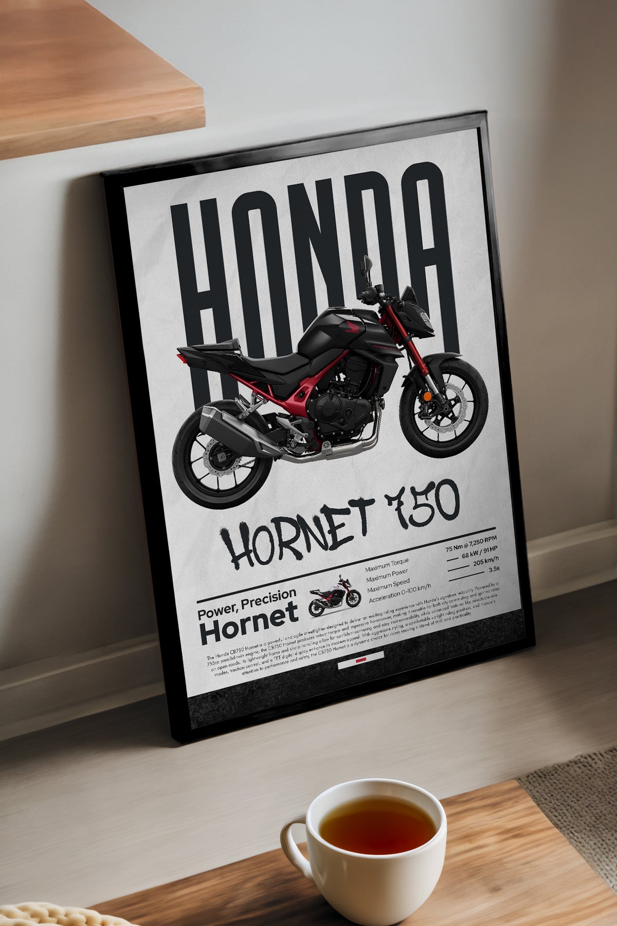 Honda Hornet 750 - tablo