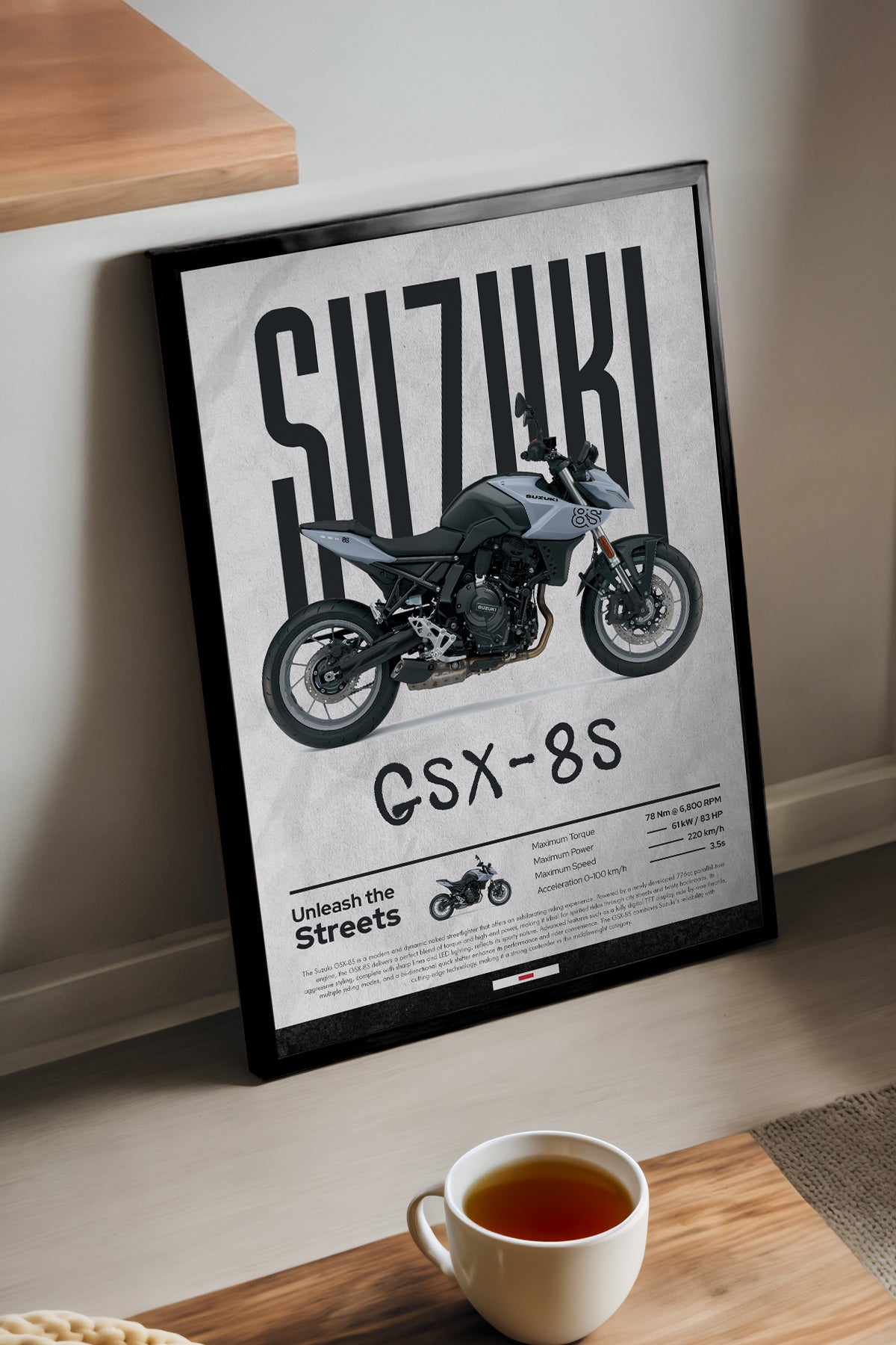 Suzuki GSX-8S - tablo