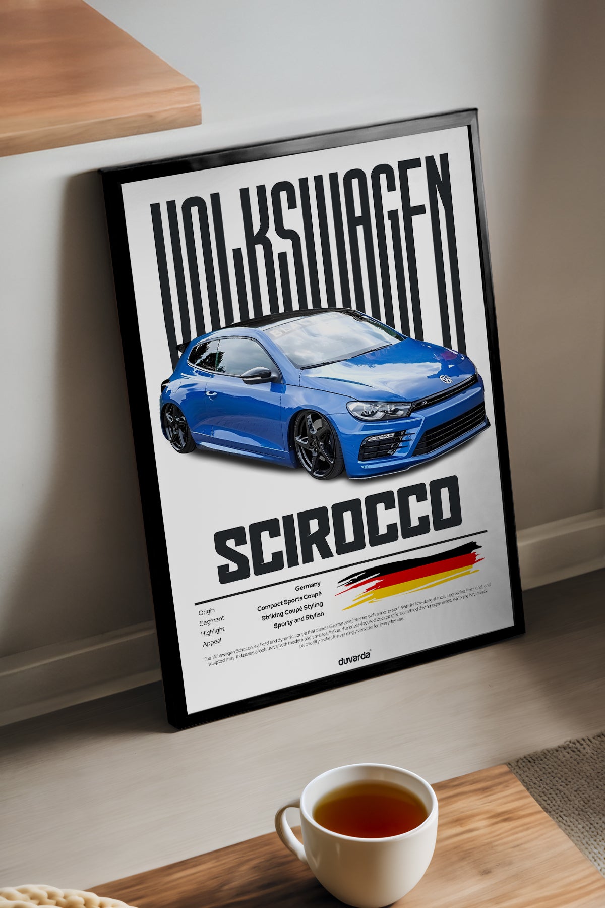 Volkswagen Scirocco - tablo