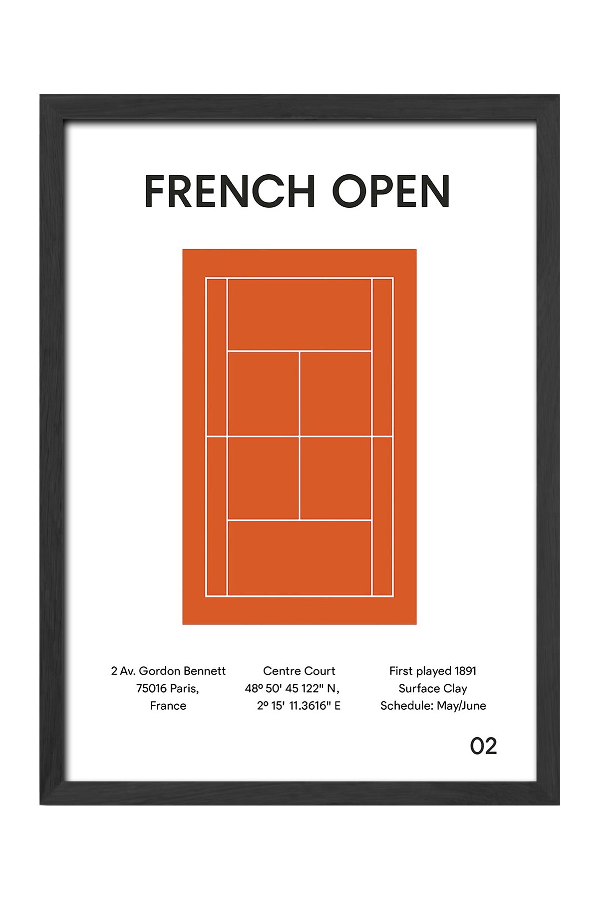 Fransa Açık Roland-Garros - tablo