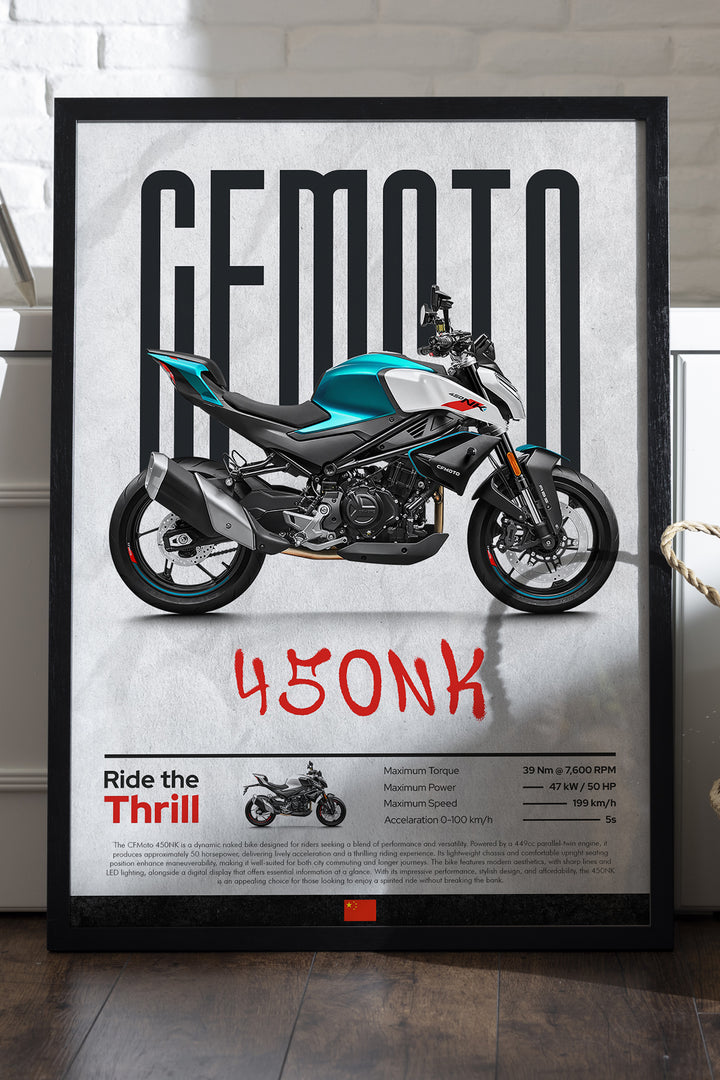 CFMOTO 450 NK Mavi