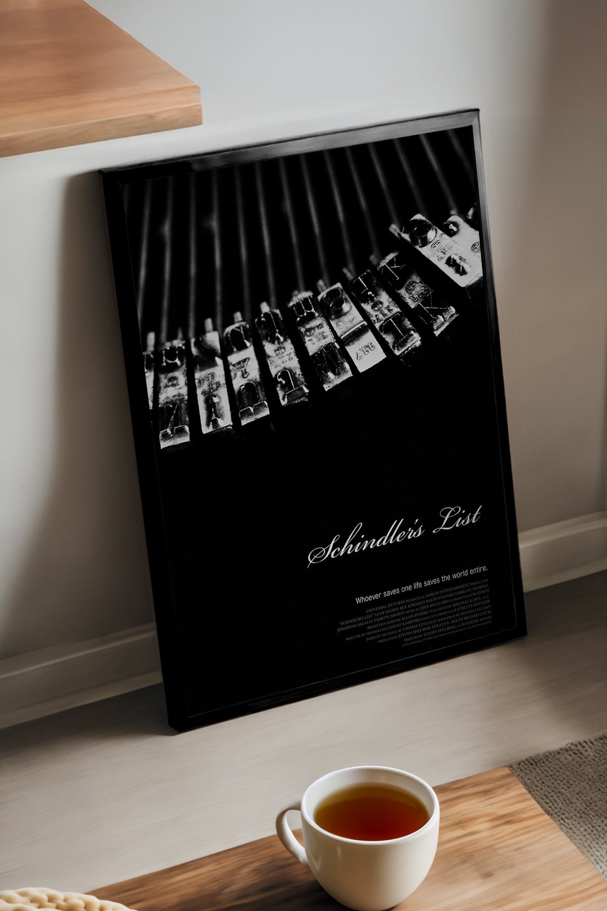 Schindler's List - tablo