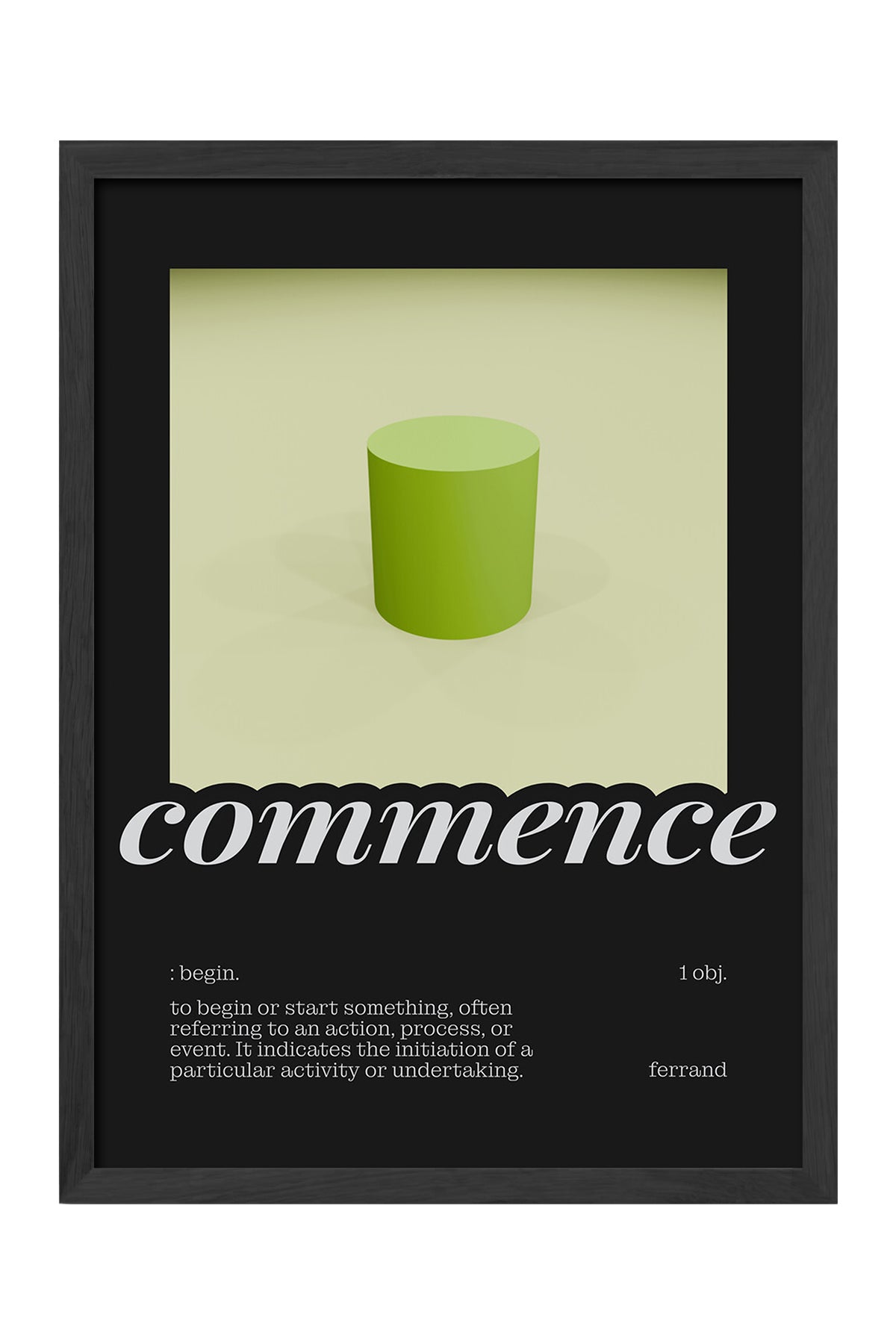 Commence - tablo