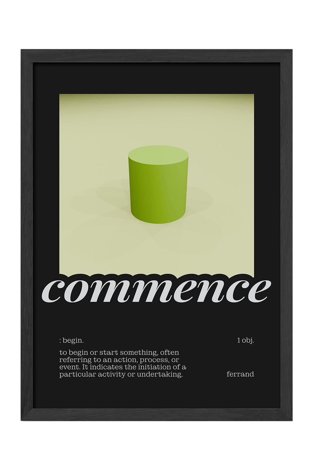 Commence - tablo