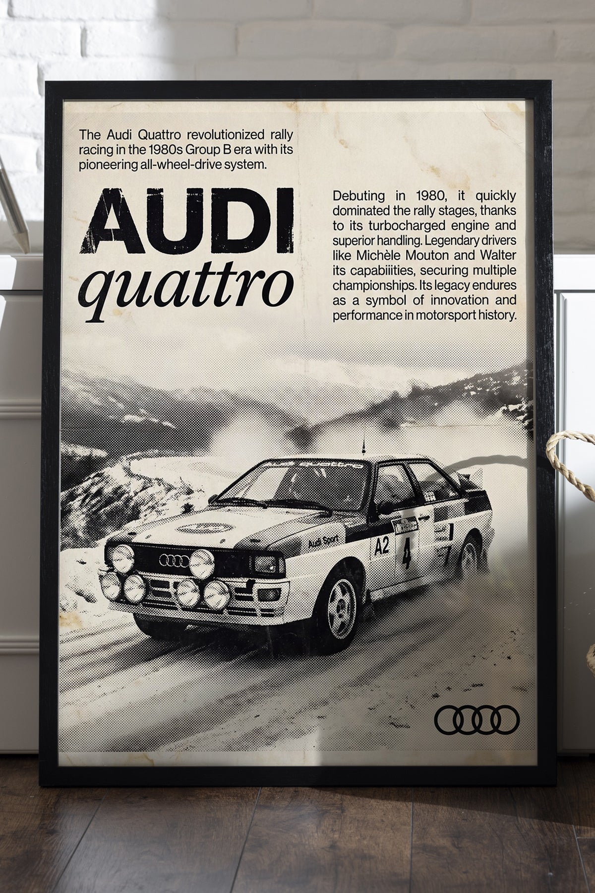Audi Quattro - tablo