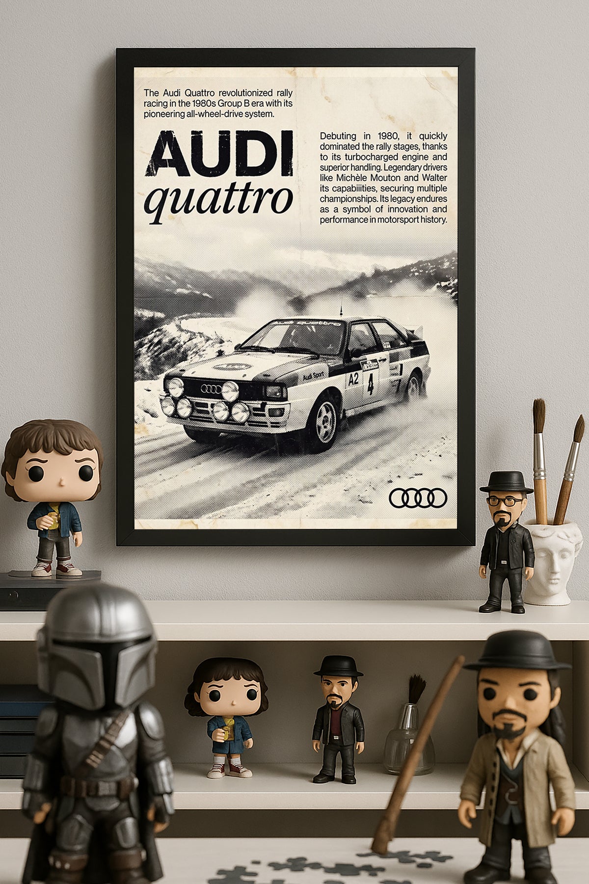 Audi Quattro - tablo