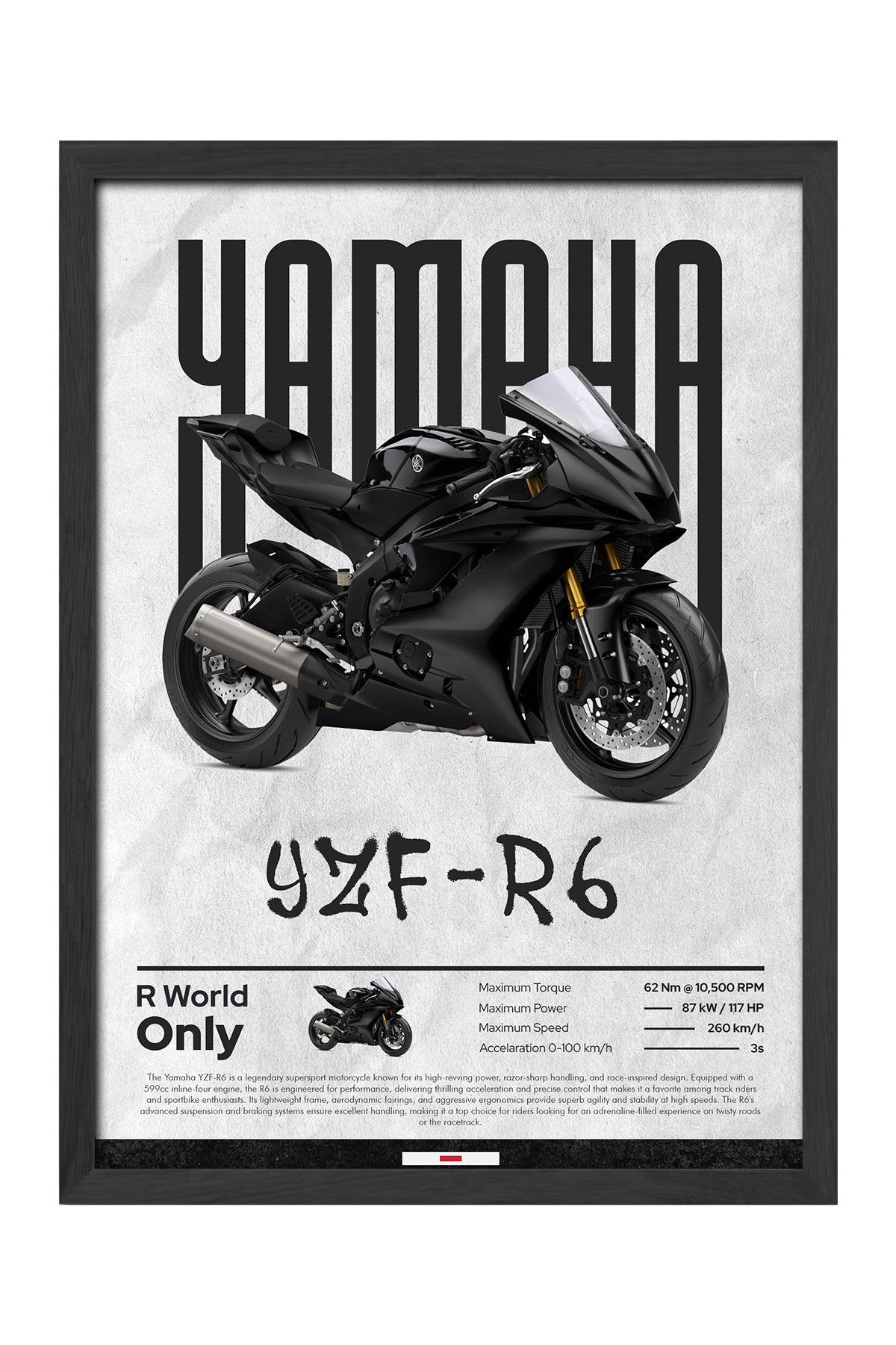 Yamaha YZF-R6 - tablo