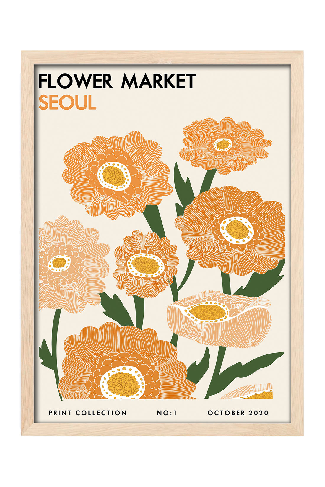 Flower Market Seul - tablo