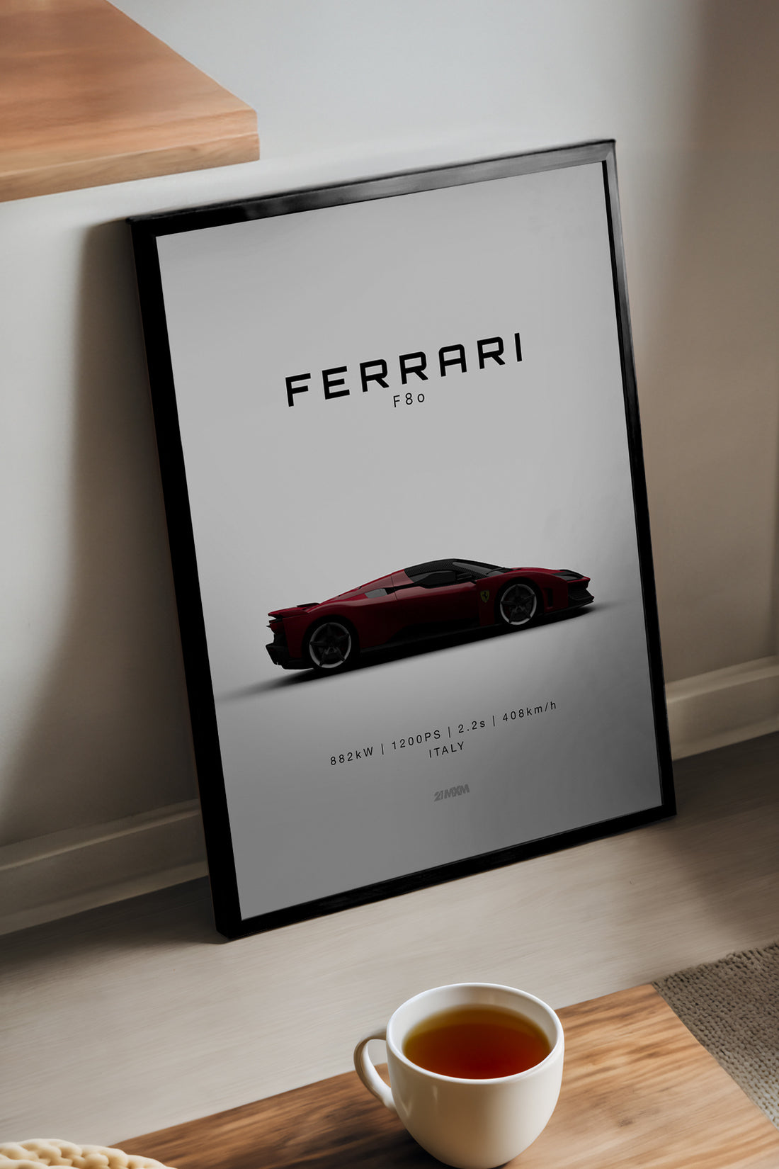 Ferrari F80 - tablo