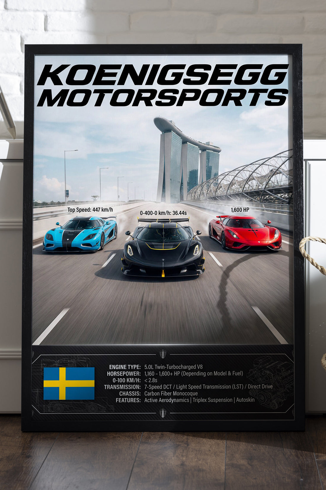 Koenigsegg Motorsports - tablo