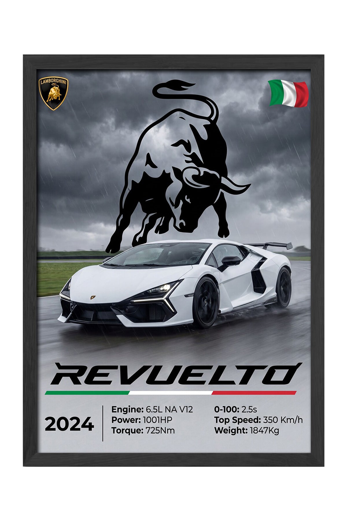 Lamborghini Revuelto - tablo