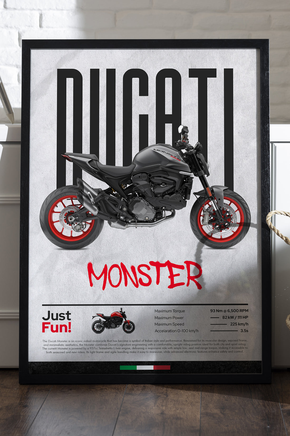 Ducati Monster Gri