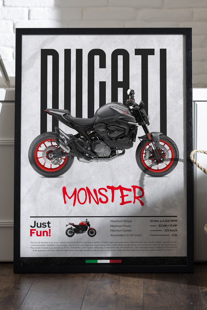 Ducati Monster Gri
