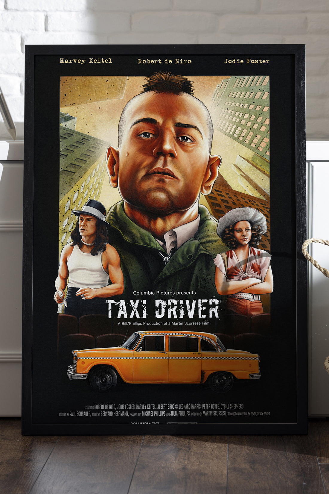 Taxi Driver - tablo