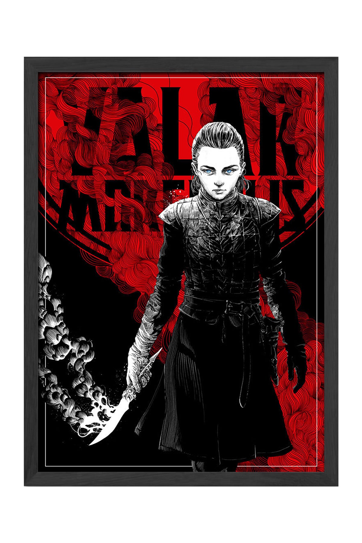 Valar Morghulis Arya Stark - tablo