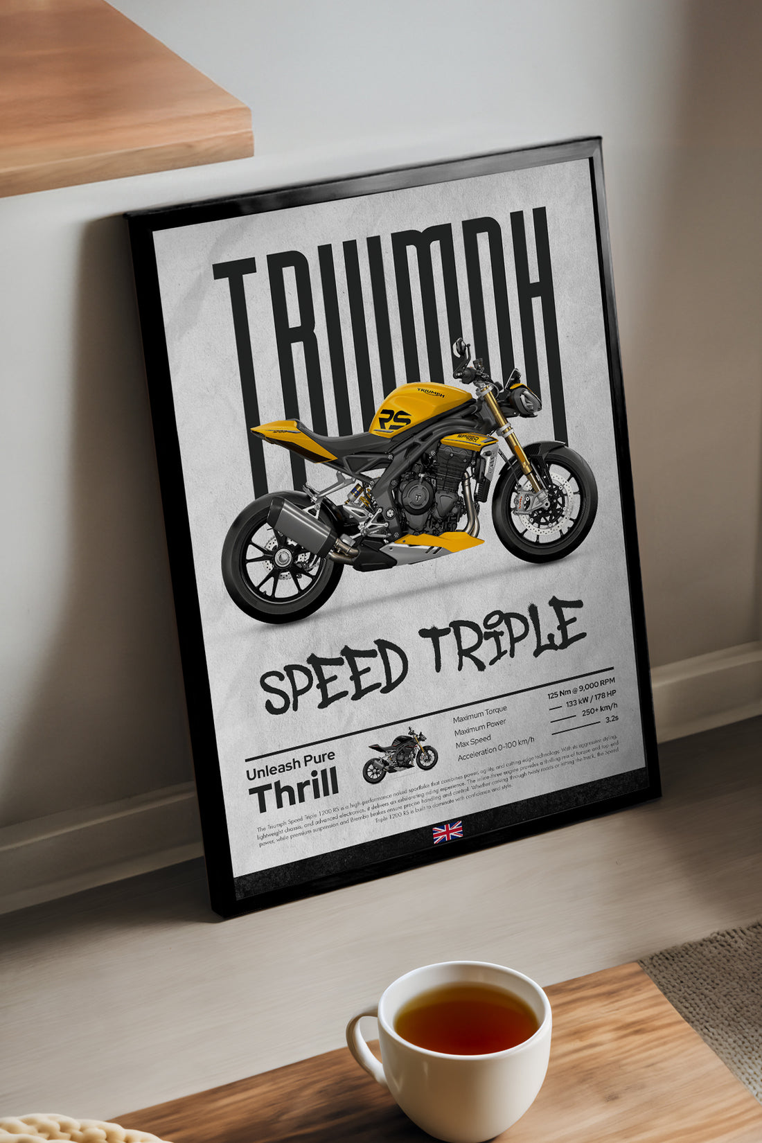 Truimph Speed Triple - tablo
