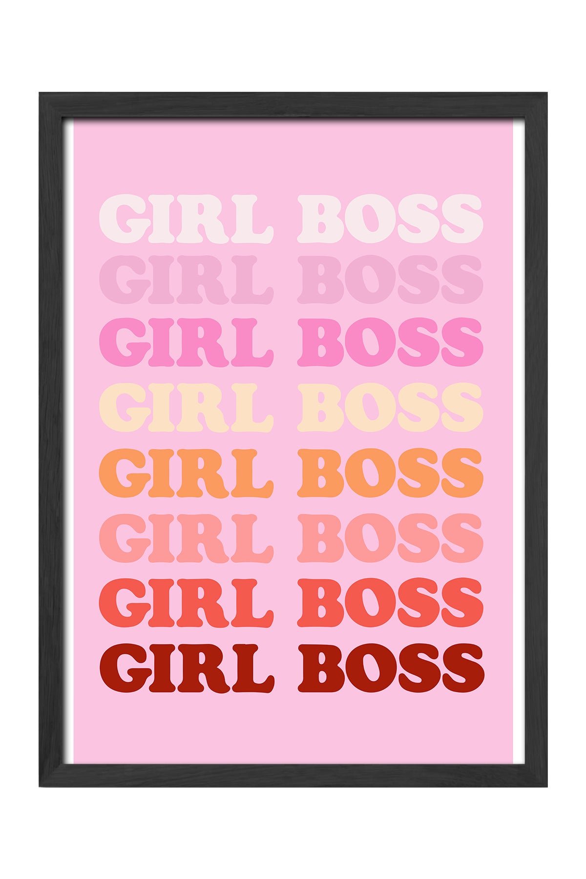 Girl Boss - tablo