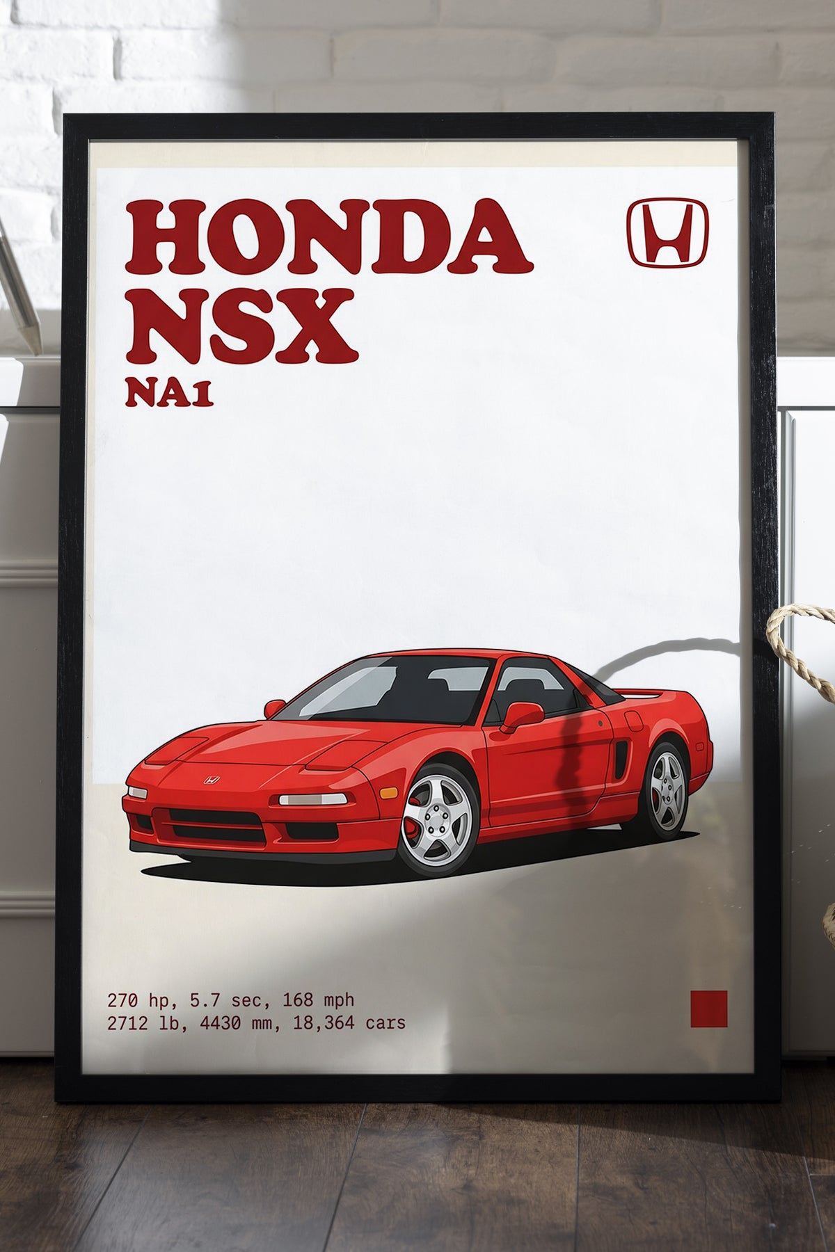 Honda NSX - tablo