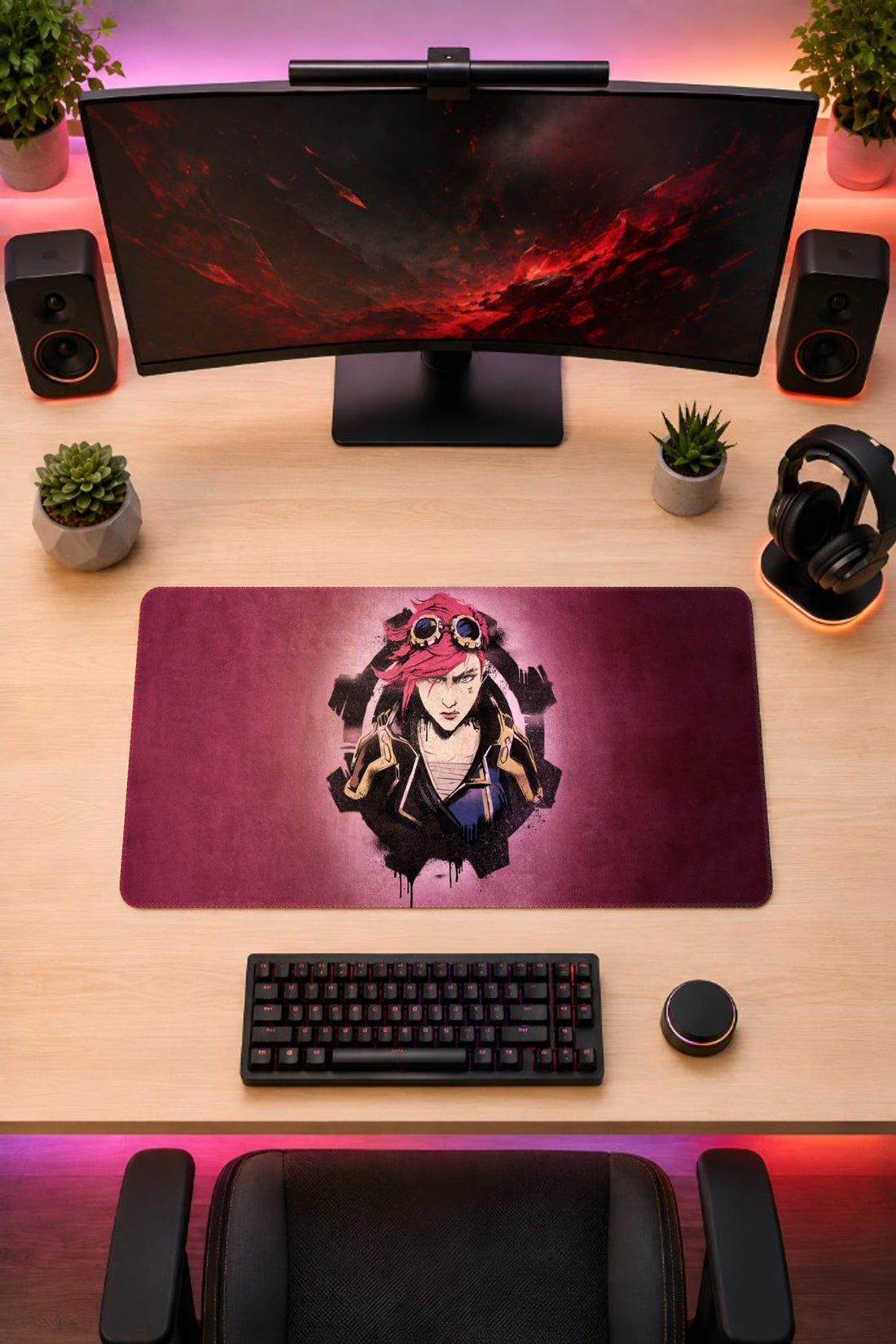 League of Legends Vi - mousepad
