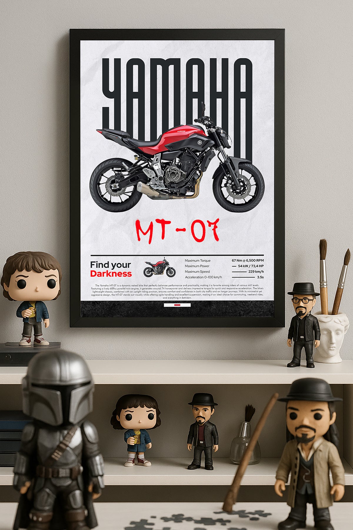 Yamaha MT-07 - tablo