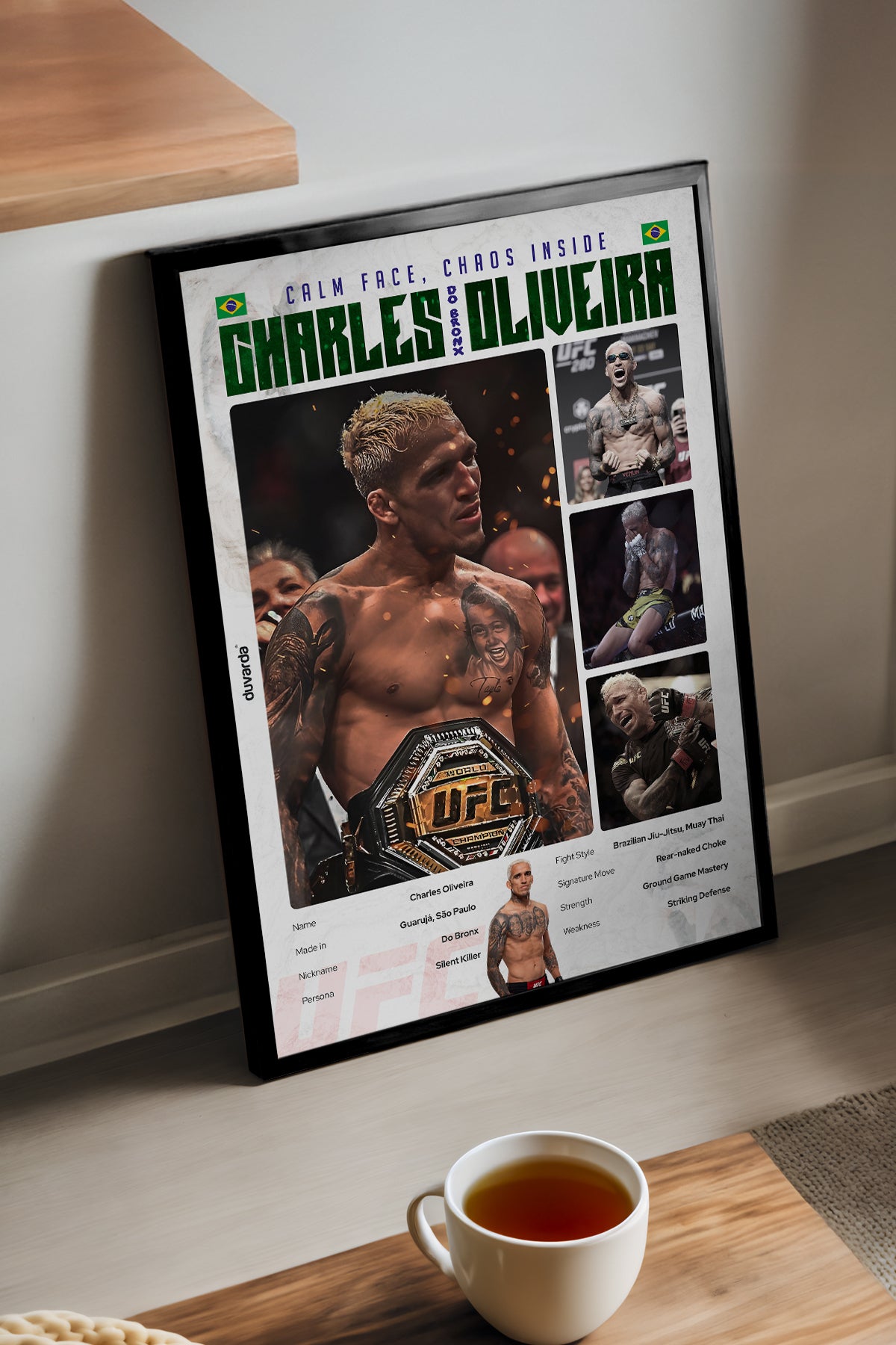 Charles Oliveira UFC - tablo