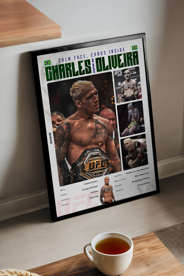 Charles Oliveira UFC - tablo