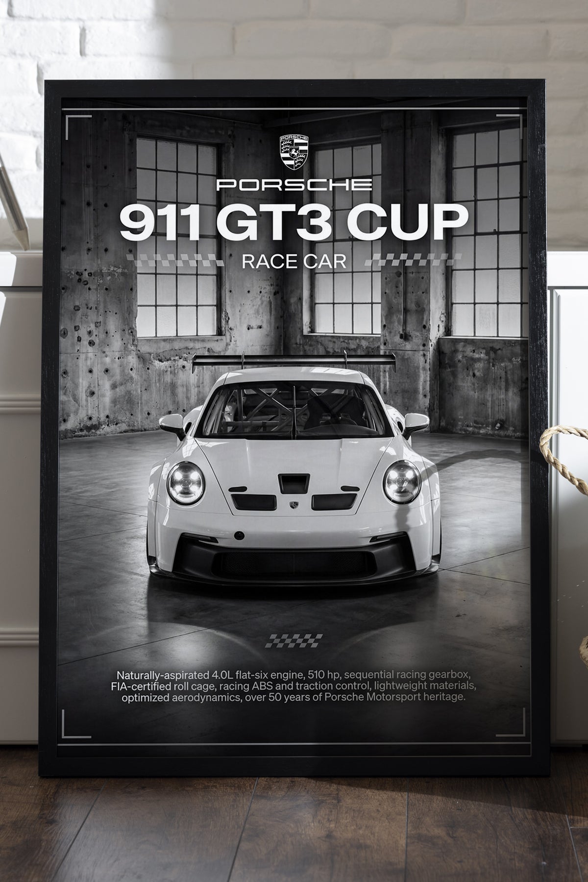 Porsche 911 GT3 Cup - tablo