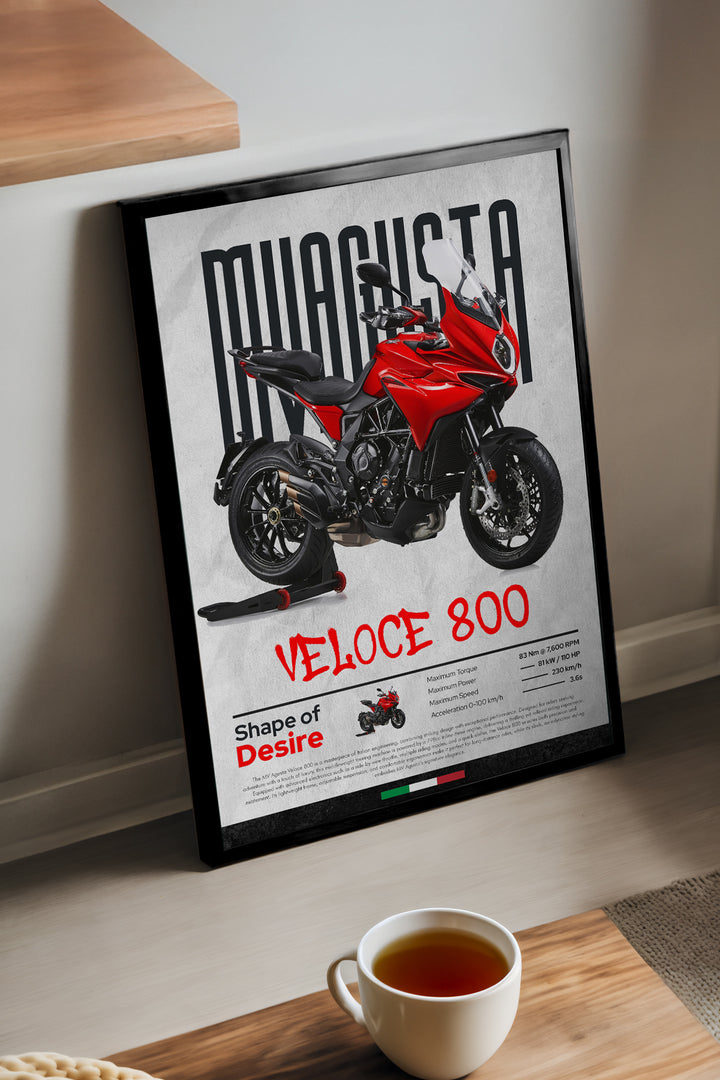 MV Agusta Veloce 800 - tablo