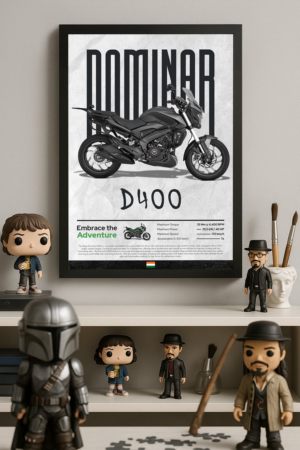 Bajaj Dominar 400 Siyah