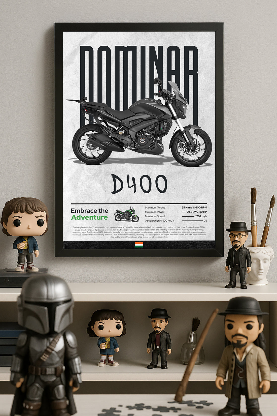 Bajaj Dominar 400 Siyah