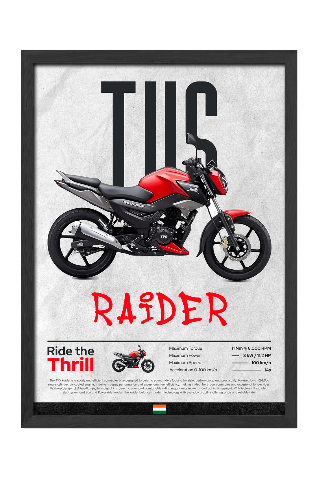 TVS Raider Kırmızı