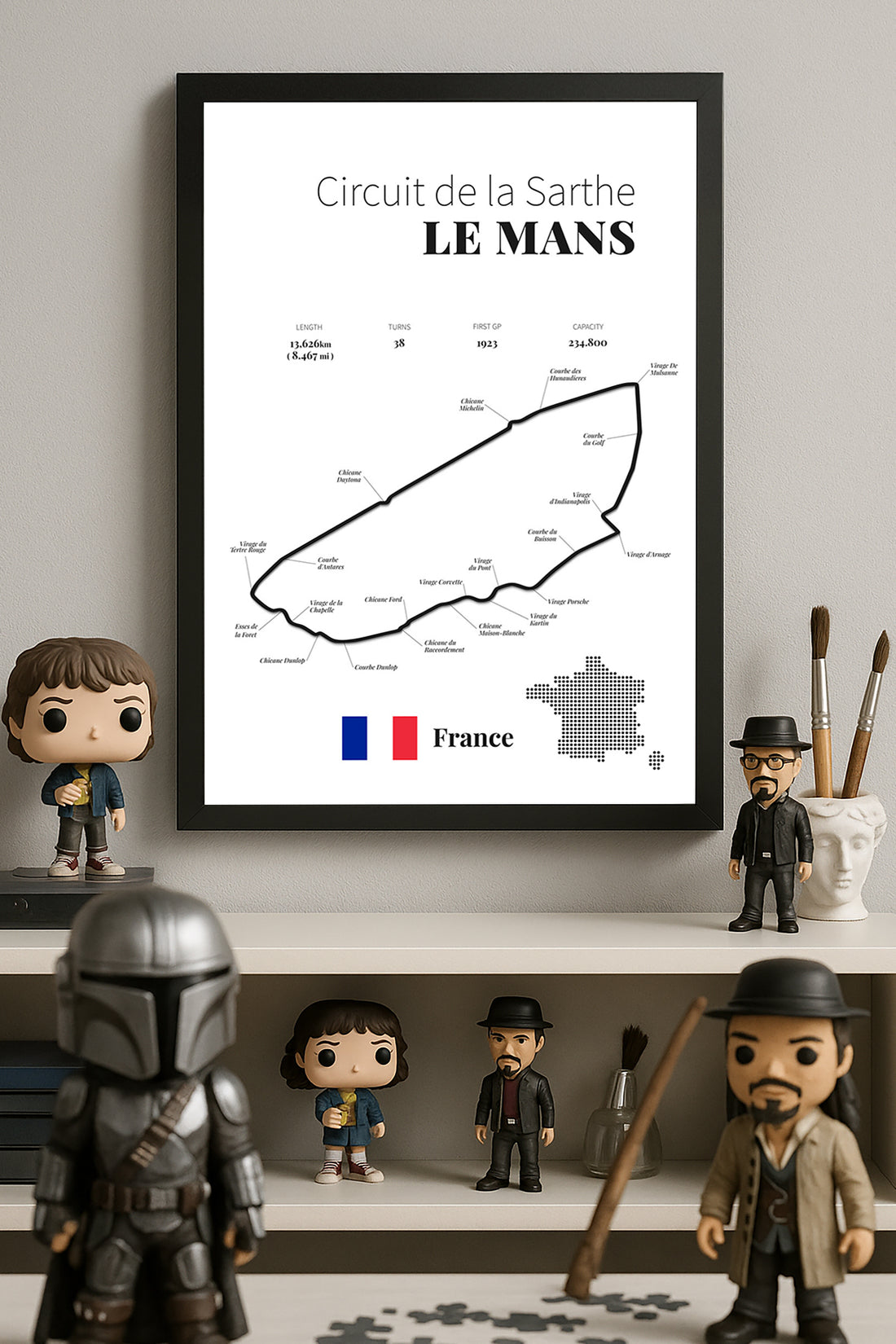 Le Mans Formula 1 - tablo