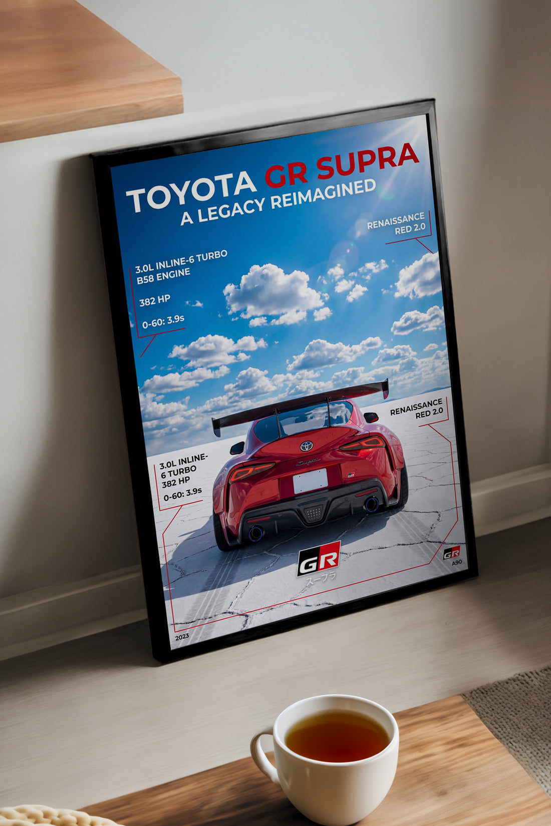 Toyota GR Supra - tablo