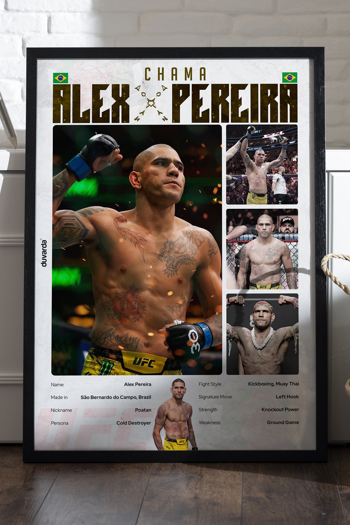 Alex Pereira UFC - tablo