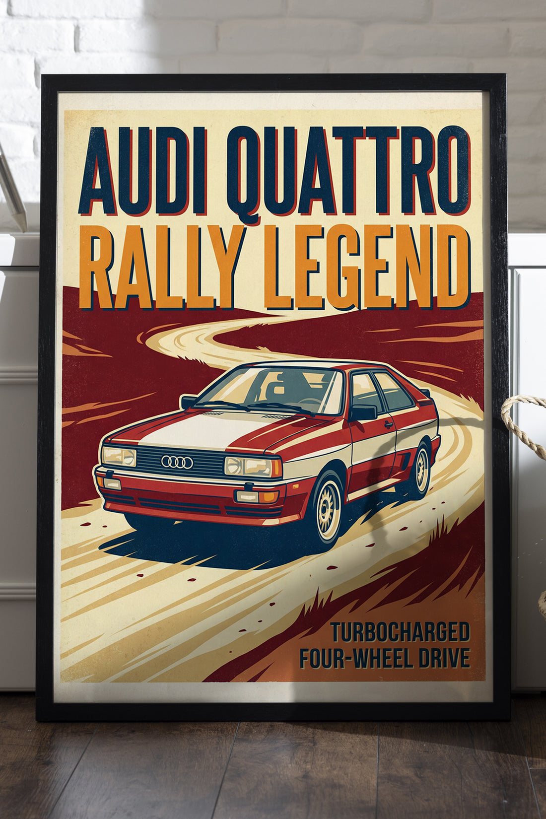Audi Quattro - tablo