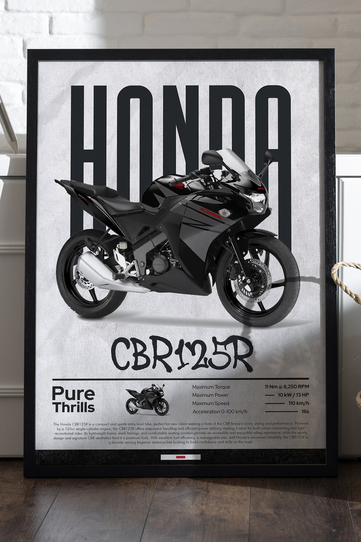 Honda CBR 125R Siyah