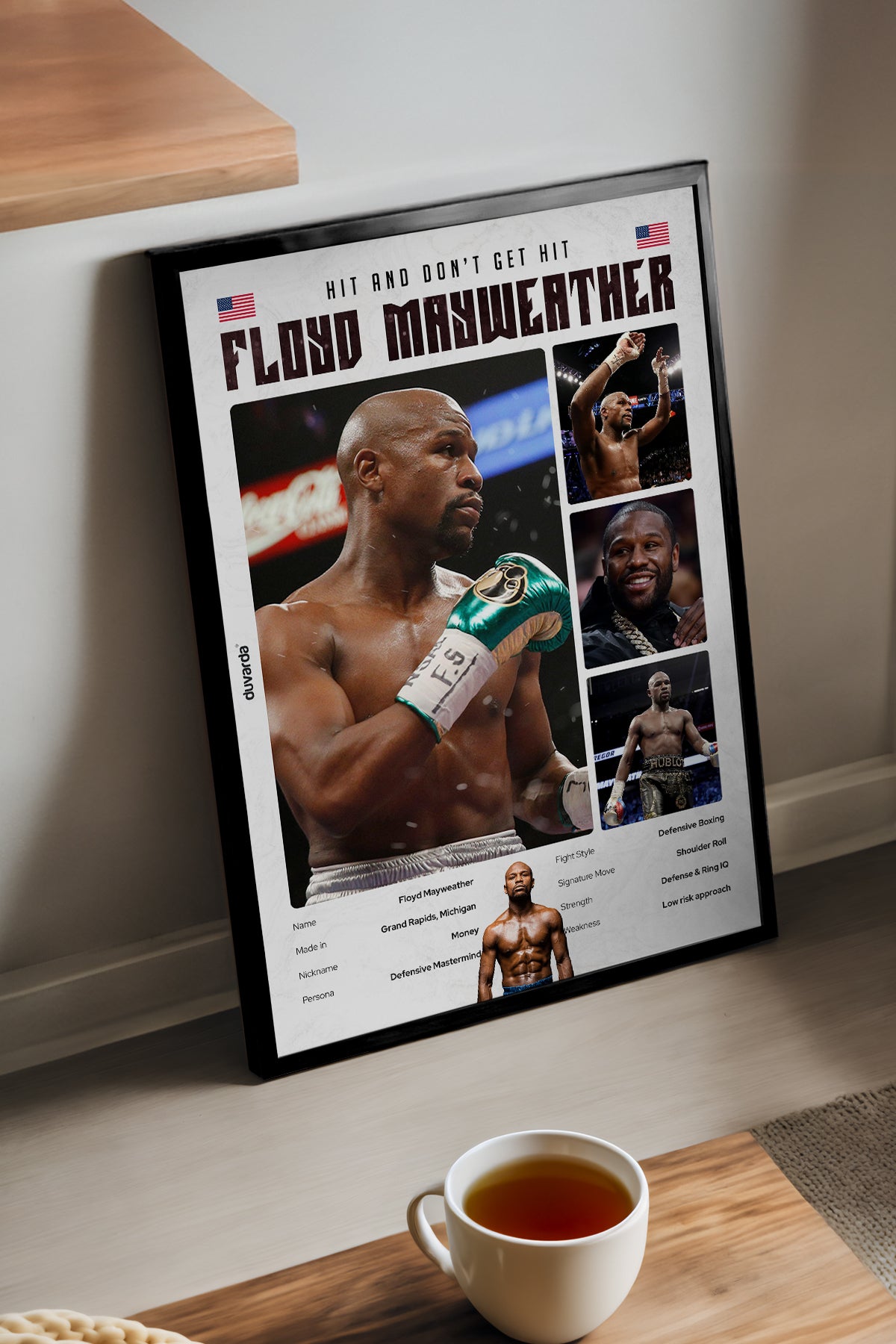 Floyd Mayweather Boks - tablo