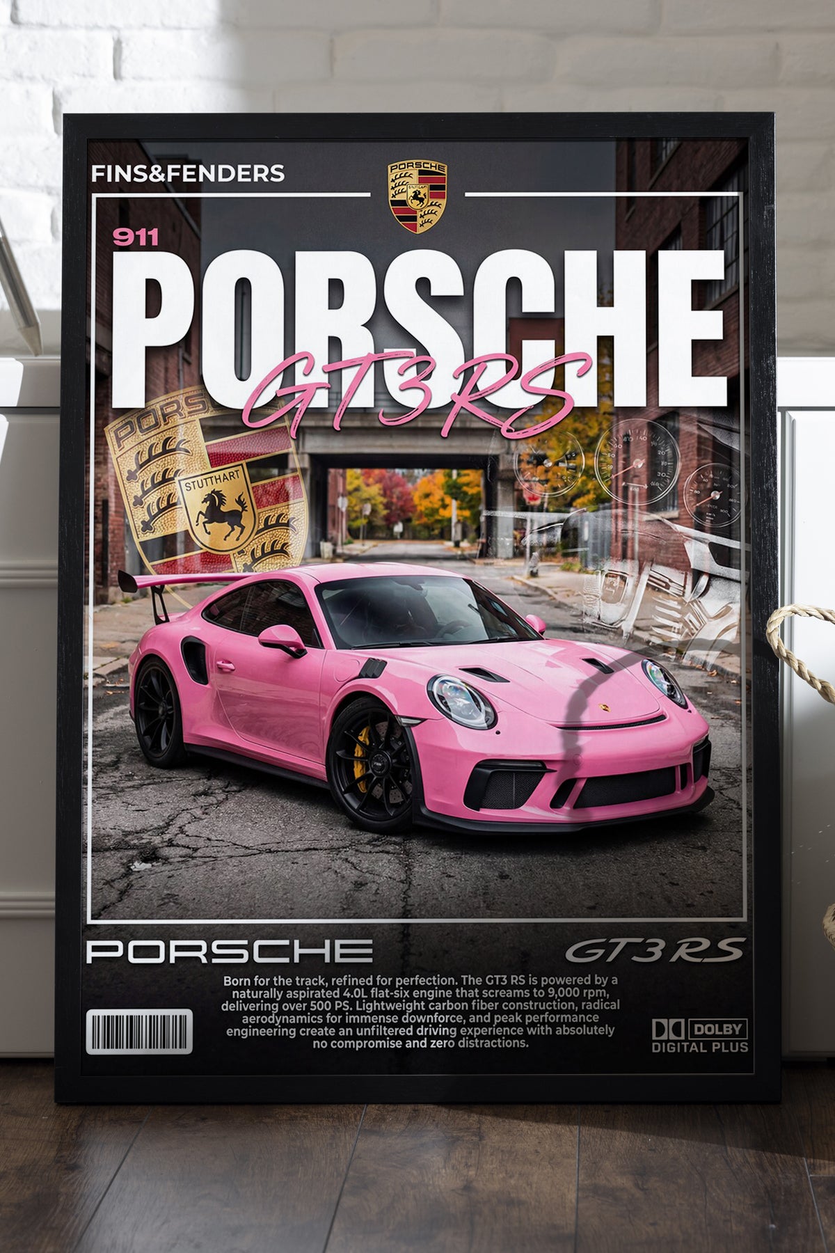 Porsche 911 GT3 RS - tablo