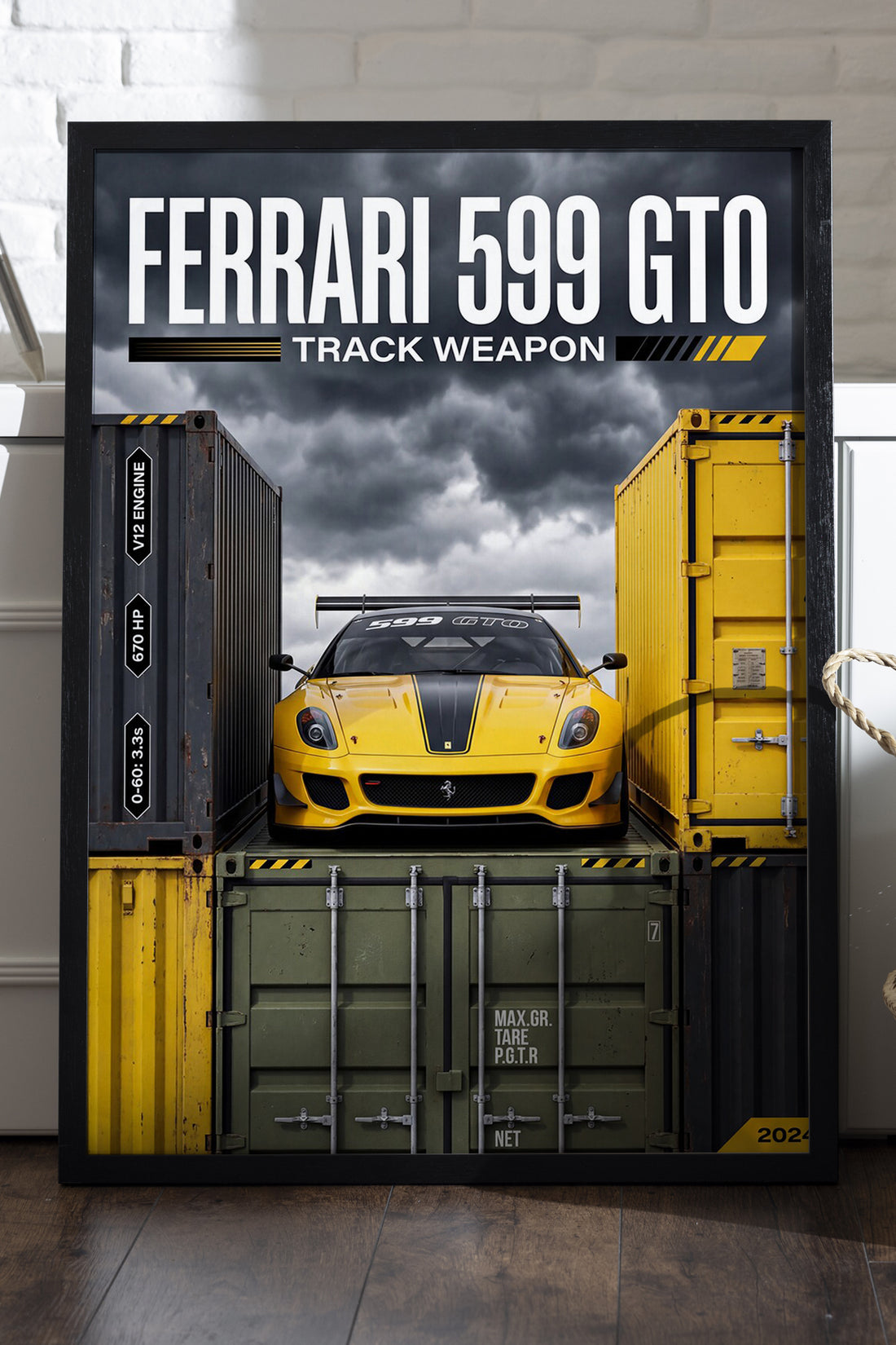 Ferrari 599 GTO - tablo