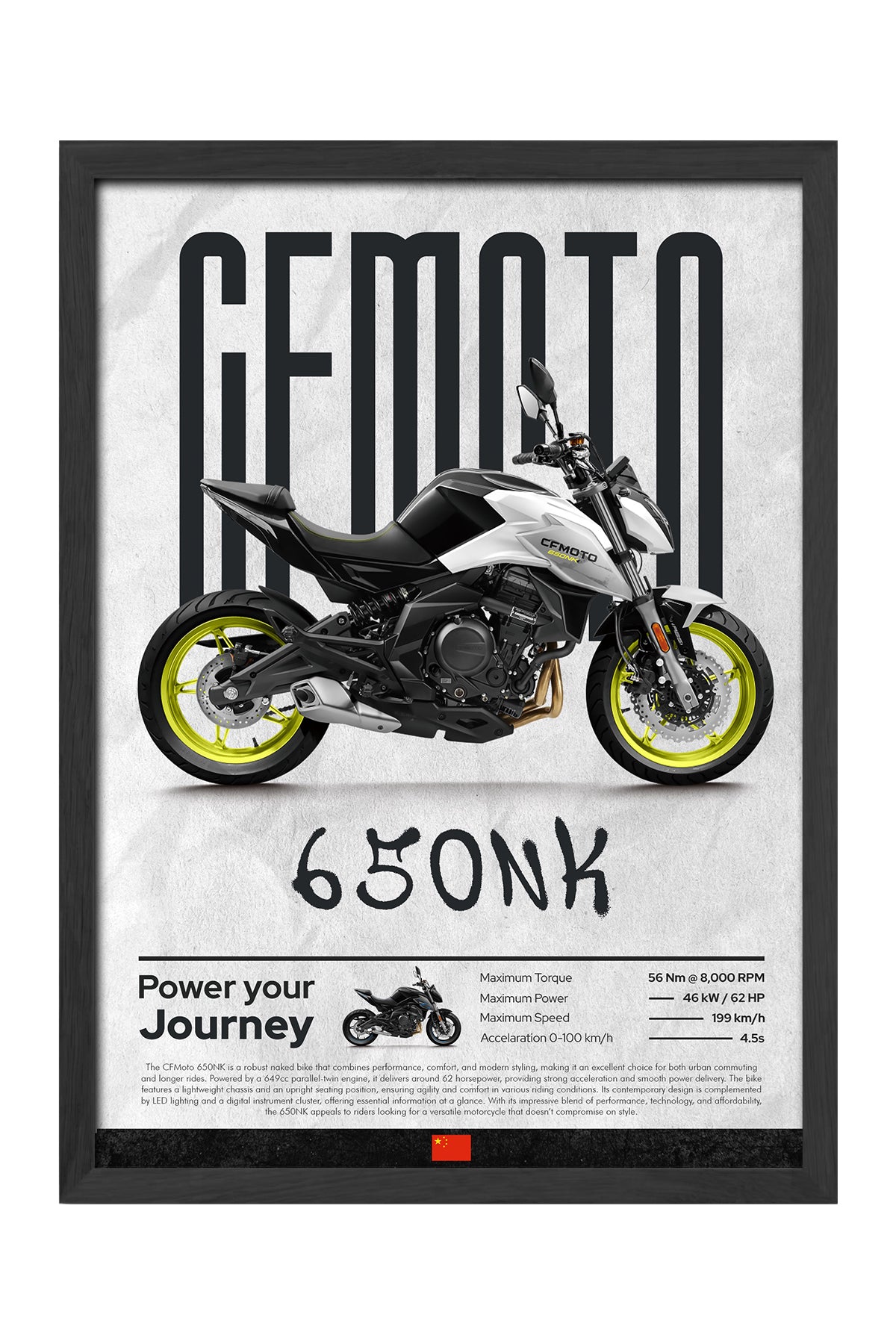 CFMOTO 650 NK Beyaz