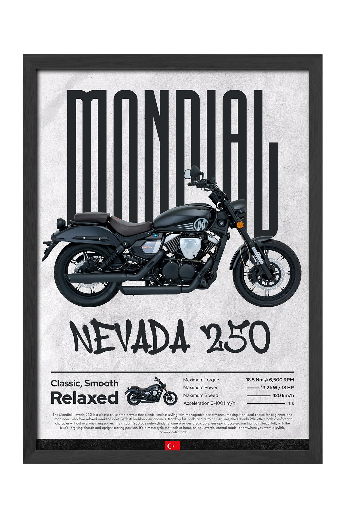 MondialNevada 250 - tablo
