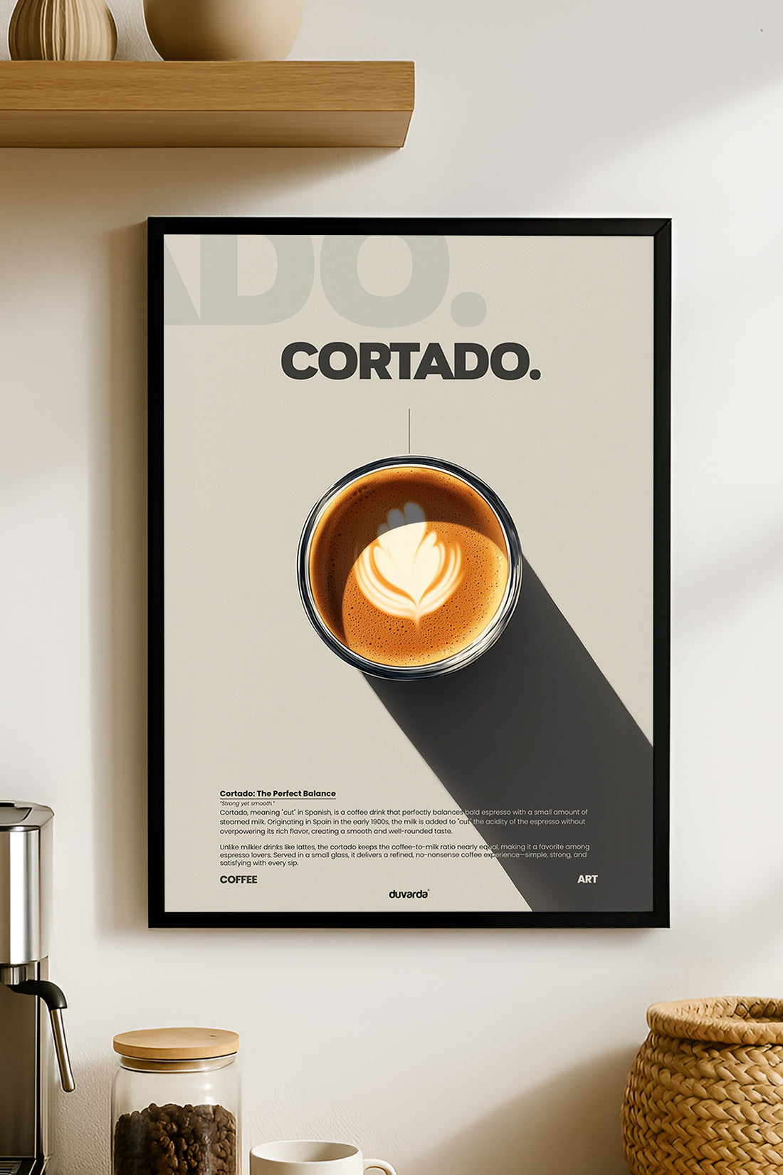 Cortado Kahve - tablo